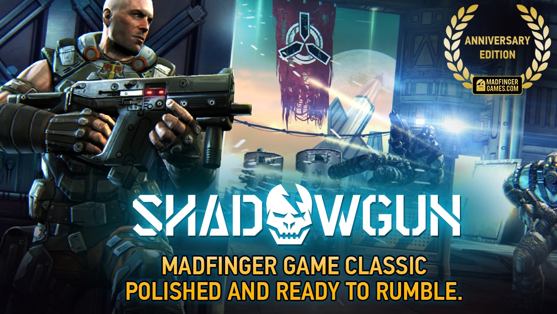 Shadowgun si aggiorna per l&#039;anniversario di Madfinger Games e viene scontato