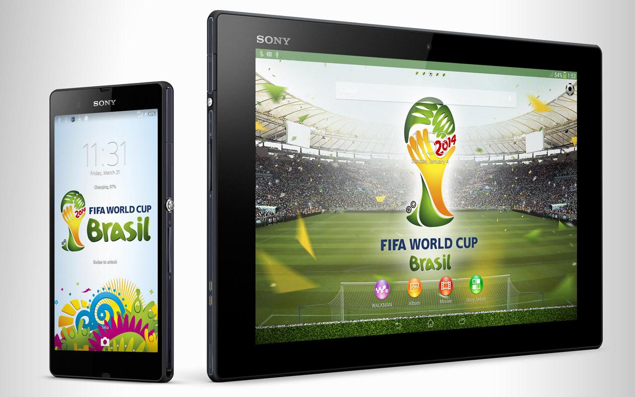 Sony pubblica il tema per i mondiali di calcio (foto)