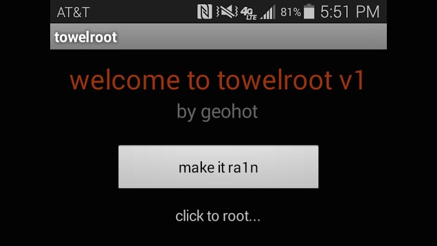 Permessi di root facili su molti device con KitKat grazie all&#039;app Towelroot (video)