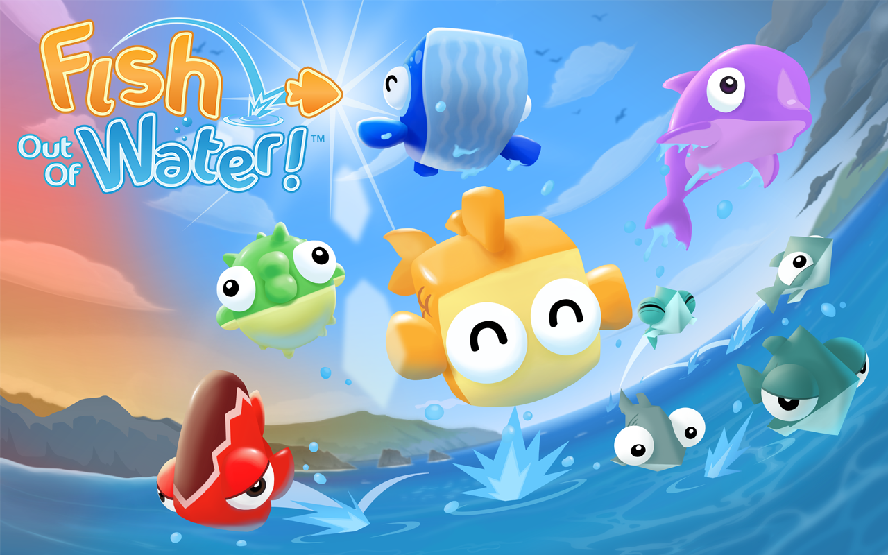 Dagli autori di Fruit Ninja e Jetpack Joyride arriva su Android &quot;Fish Out Of Water!&quot; (foto e video)