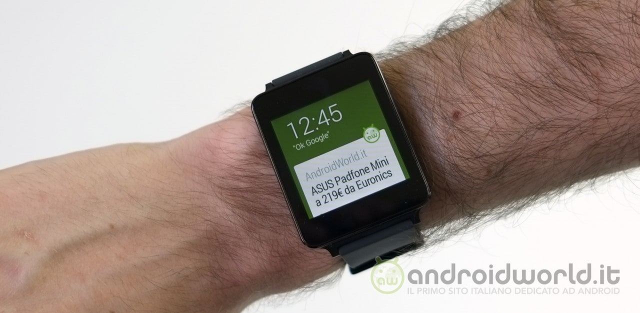 LG G Watch in offerta a 179€ su ePRICE