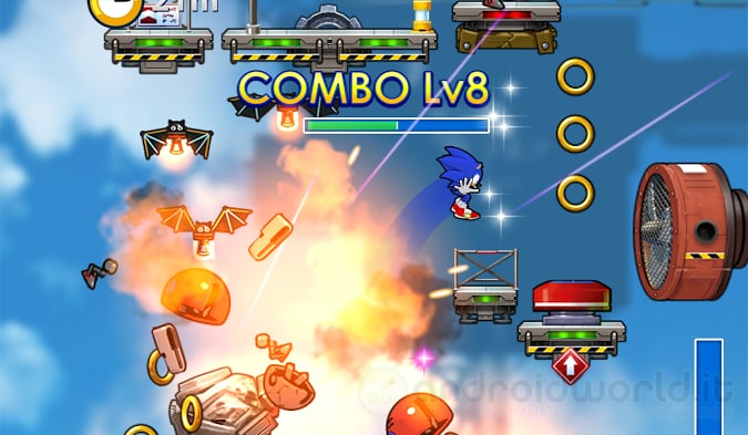 Sonic Jump Fever: il seguito di Sonic Jump disponibile gratuitamente sul Play Store (foto e video)