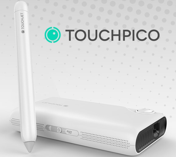 TouchPico: il proiettore portatile con Android che trasforma qualsiasi parete in un touchscreen (video)