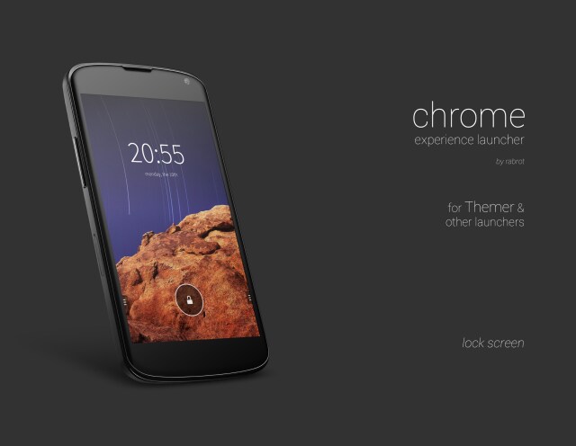 Chrome Experience Launcher: un tema per Themer o Zooper ispirato a Chrome OS (foto)