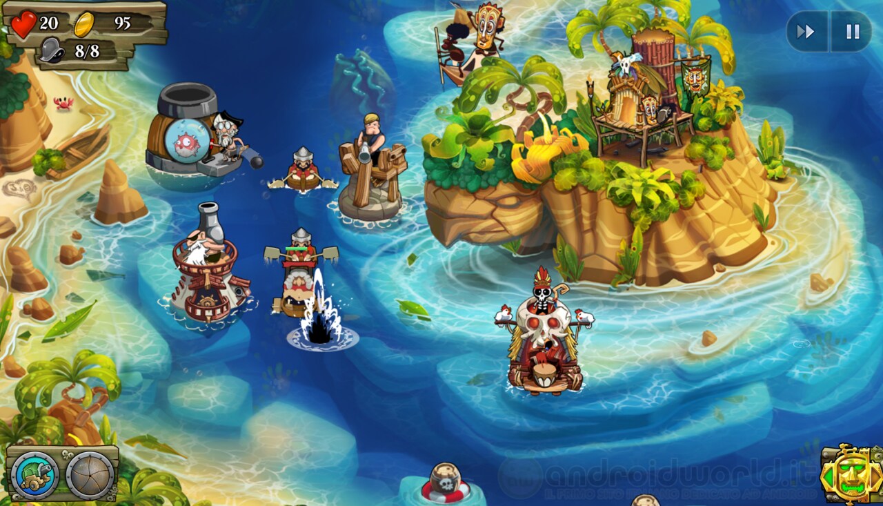 Pirate Legends, un nuovo divertente Tower Defense free-to-play a base di pirati (foto e video)