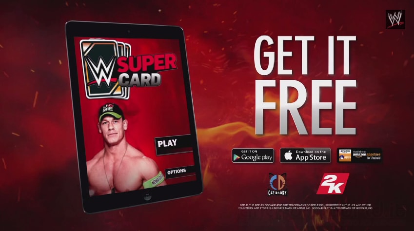 WWE SuperCard, il gioco di carte collezionabili del Wrestling arriva su Android (foto e video)