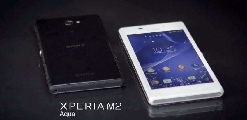 Sony Xperia M2 Aqua ufficiale: un M2 subacqueo (foto e video)