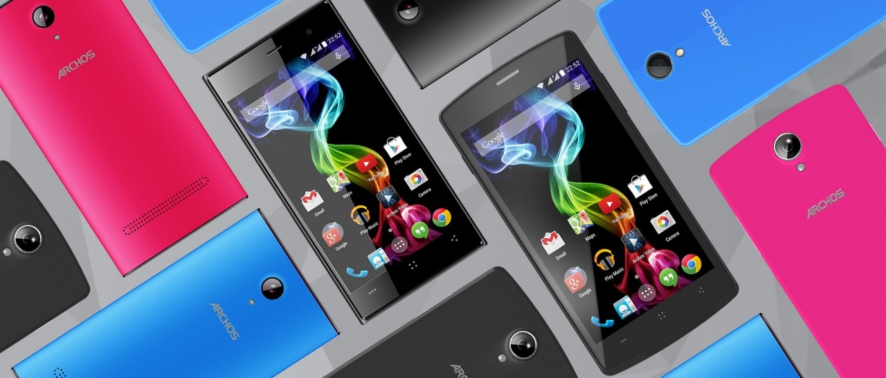 Archos presenta Platinum, la nuova linea di smartphone colorata ed economica