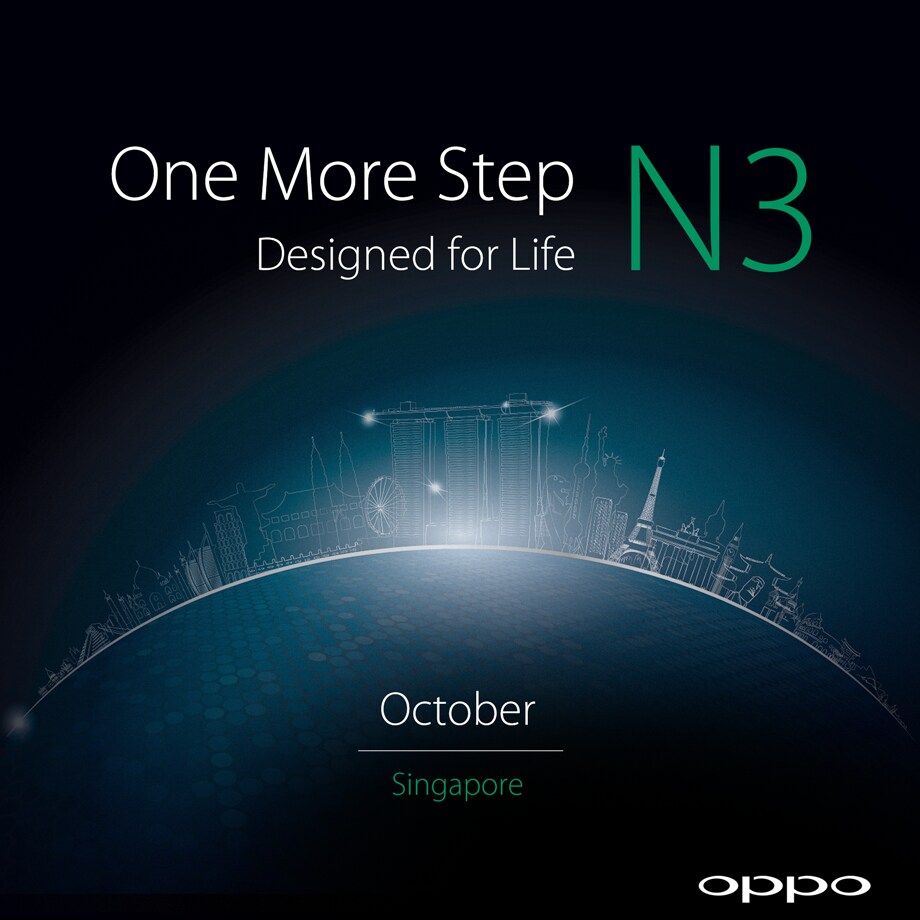 Oppo N3 confermato ufficialmente per ottobre