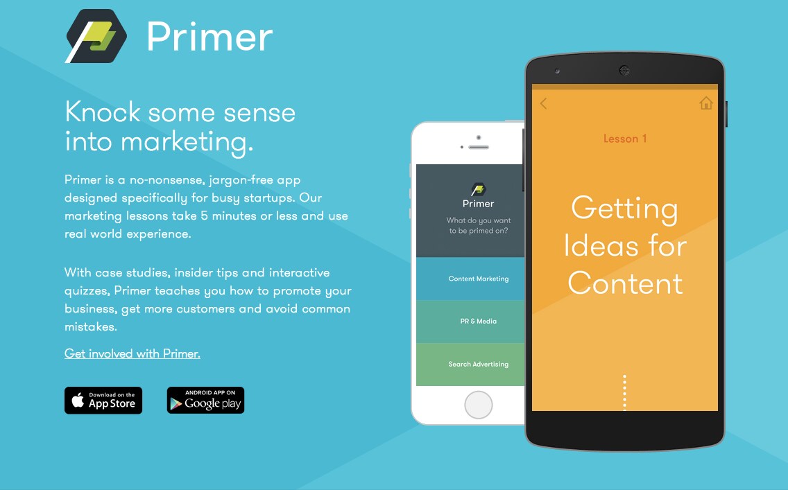 Google rilascia Primer, un&#039;app che dà consigli di marketing alle startup