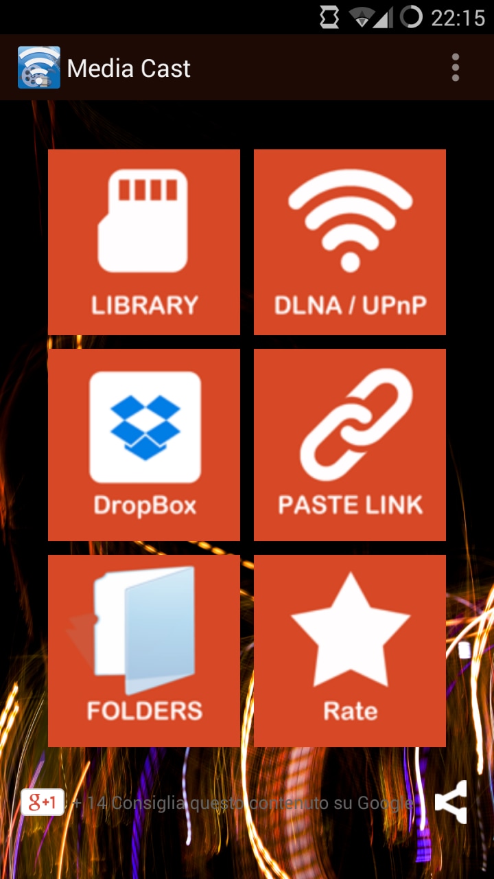 Utilizzare server UPnP e DLNA, anche con Chromecast: MediaCast (foto)
