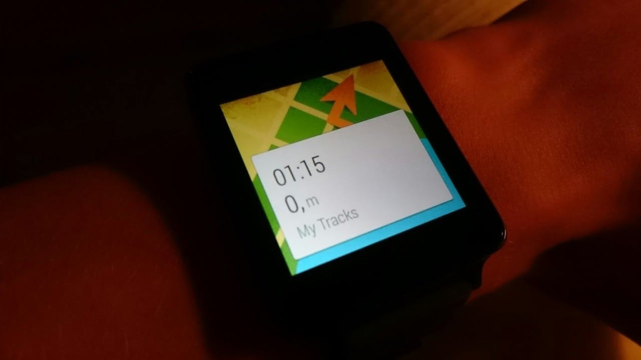 My Tracks ora supporta Android Wear