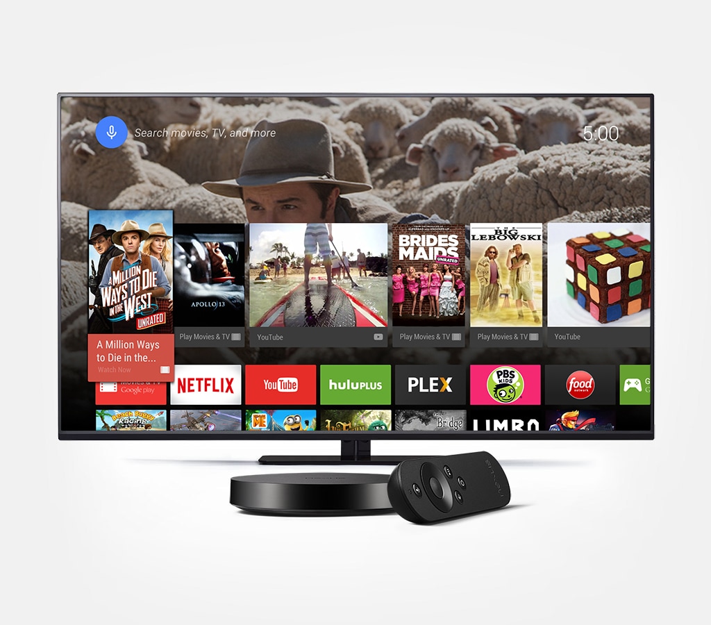 Android TV: supporto nativo alle memorie esterne e streaming Bluetooth A2DP