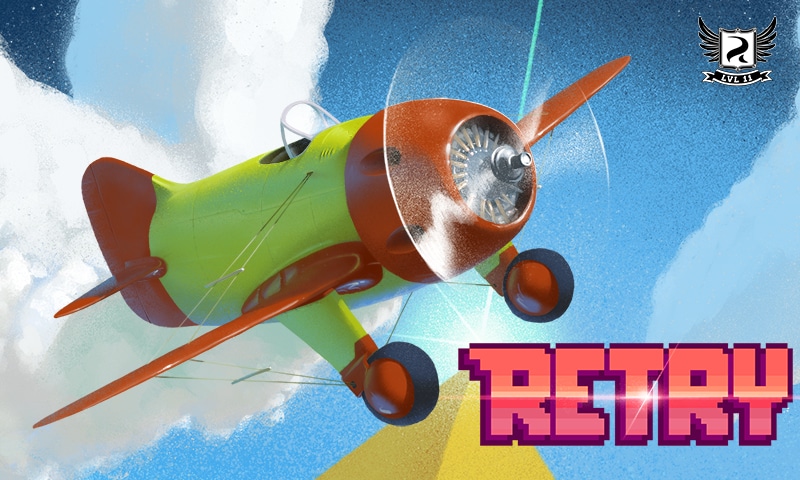 RETRY: vola, schiantati e ritenta nel nuovo gioco gratuito di Rovio! (foto e video)
