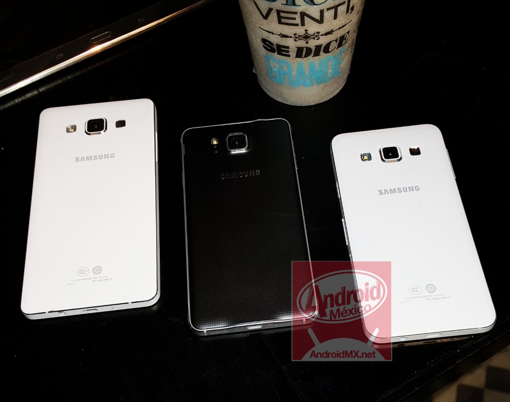 Samsung Galaxy A5 e A3 in nuove immagini