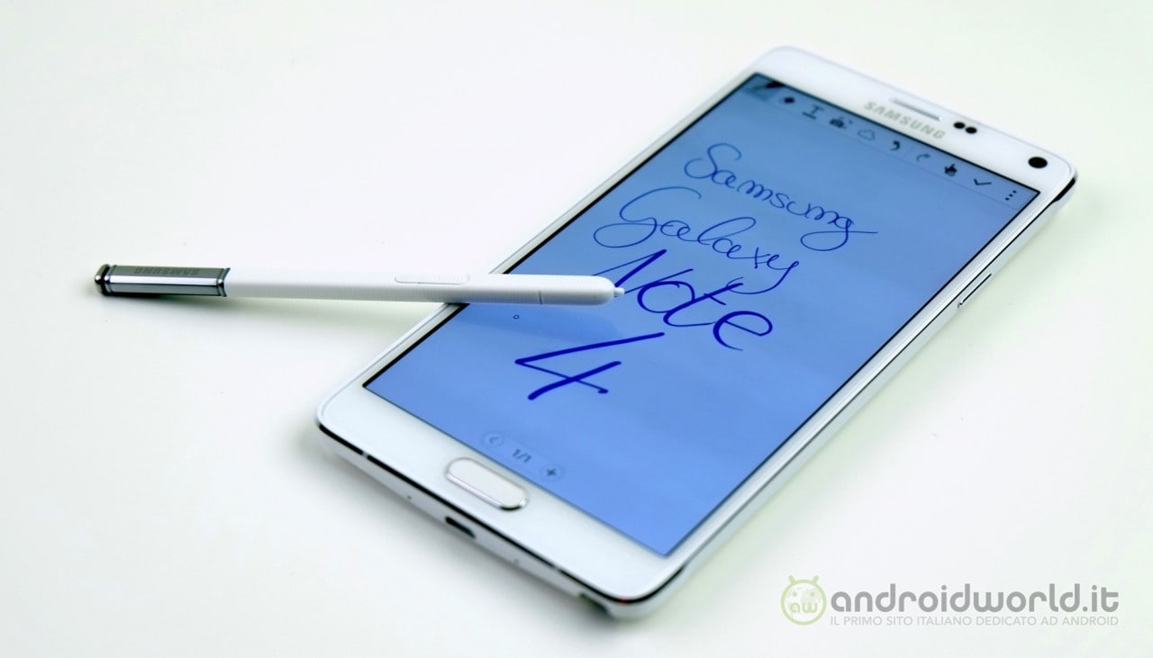 Samsung Galaxy Note 4 si aggiorna con le patch di sicurezza di settembre