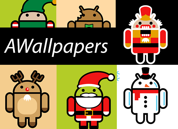AWallpapers: 8 sfondi a tema Android natalizio