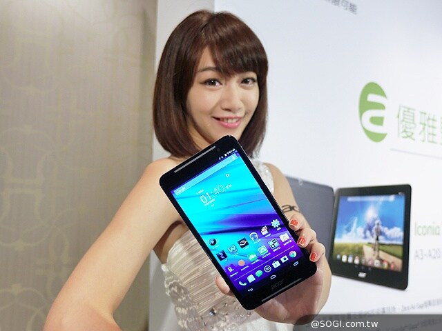 Acer Iconia Talk S: nuovo tablet telefonico da 7&#039;&#039;, dual SIM e 64-bit (foto)