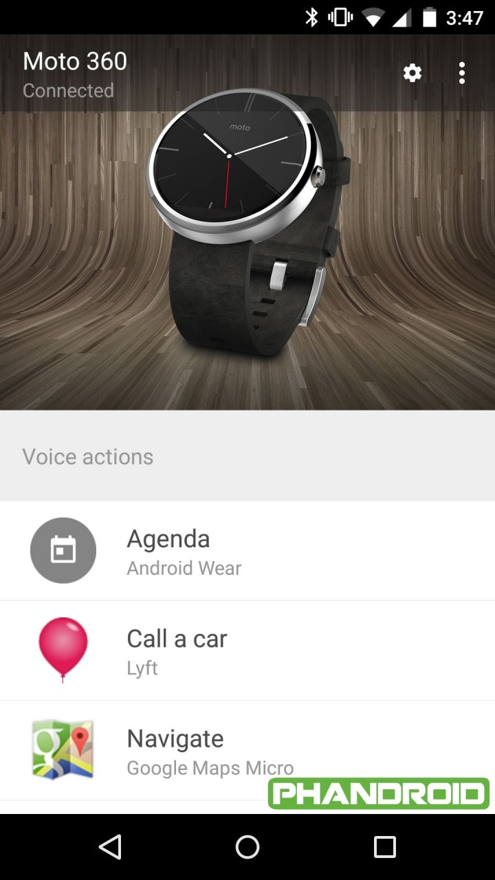 Anche l&#039;app di Android Wear si prepara a diventare in Material Design (foto)