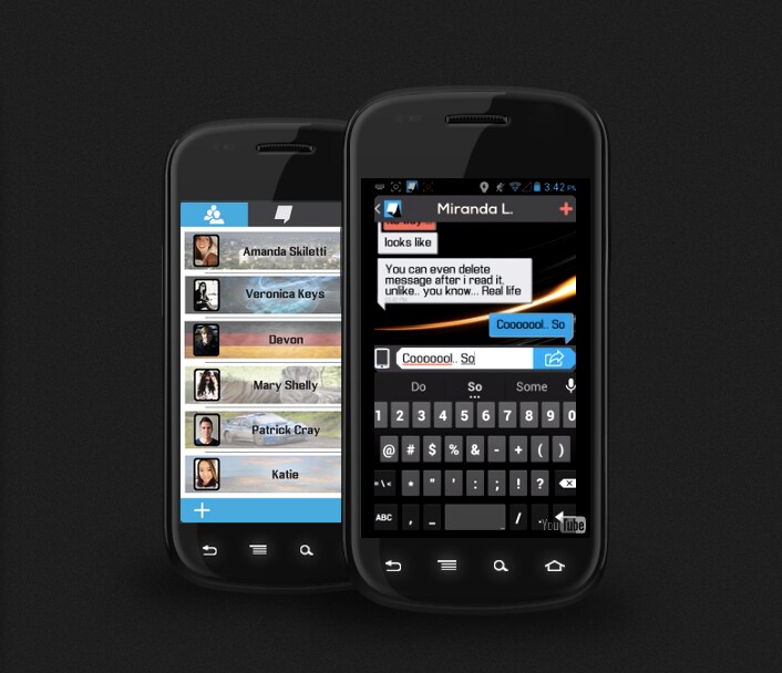 Beam Messenger è un&#039;app che ci lascia sbirciare cosa stanno scrivendo i nostri contatti (video)