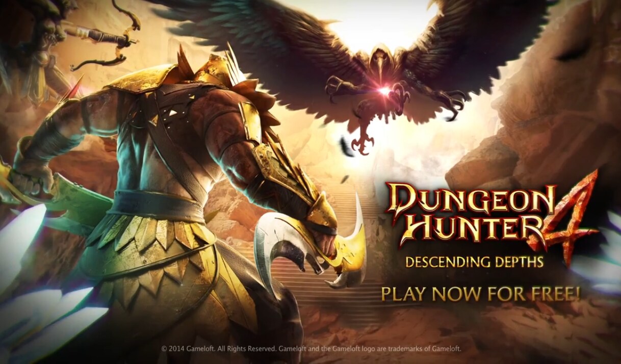 In arrivo l&#039;aggiornamento Descending Depths per Dungeon Hunter 4 (video)