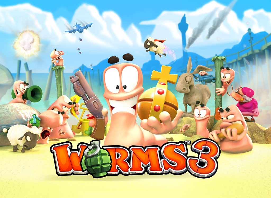 Worms 2 e Worms 3 scontati a 0,99€ per celebrare il 19° anniversario della serie