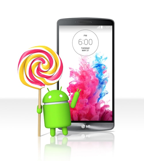LG G3: inizia l&#039;OTA di Lollipop per la versione no brand