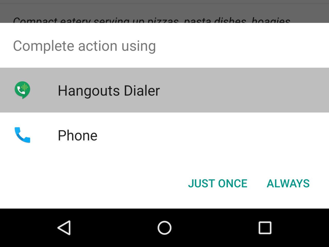 Hangouts Dialer si aggiorna e diventa...un vero dialer! (download apk)