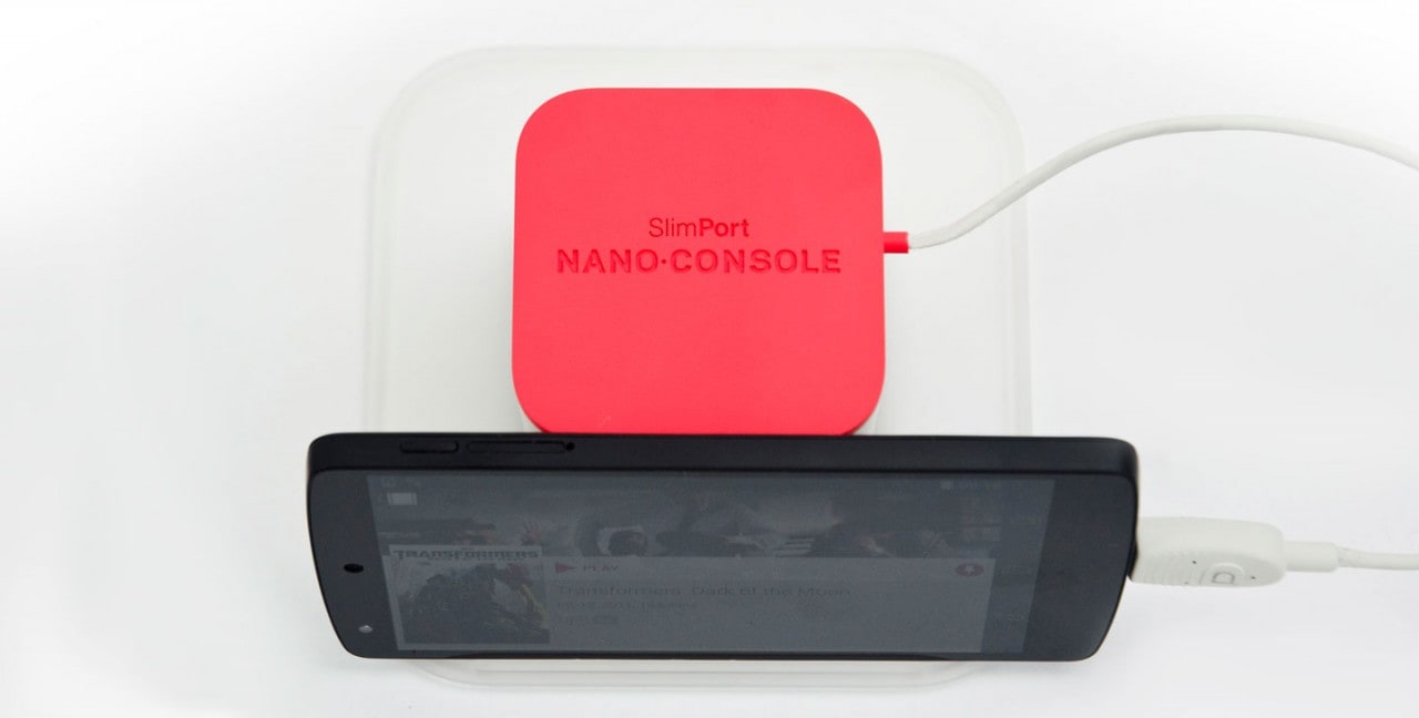 SlimPort Nano Console trasforma Android nel centro dell&#039;intrattenimento e del lavoro