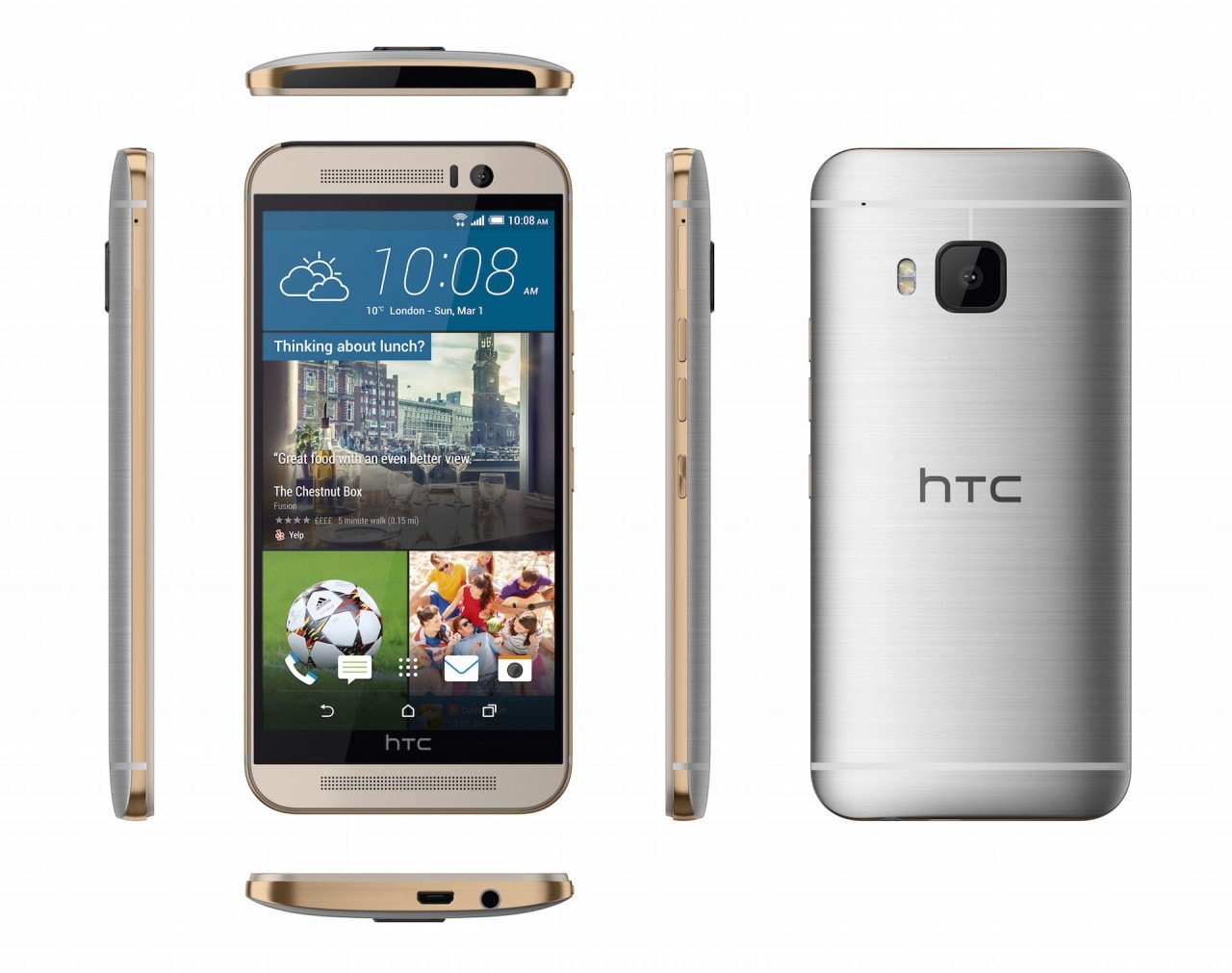 HTC One M9 ufficiale: &quot;l&#039;apoteosi del design&quot; ha un sapore già visto (foto)