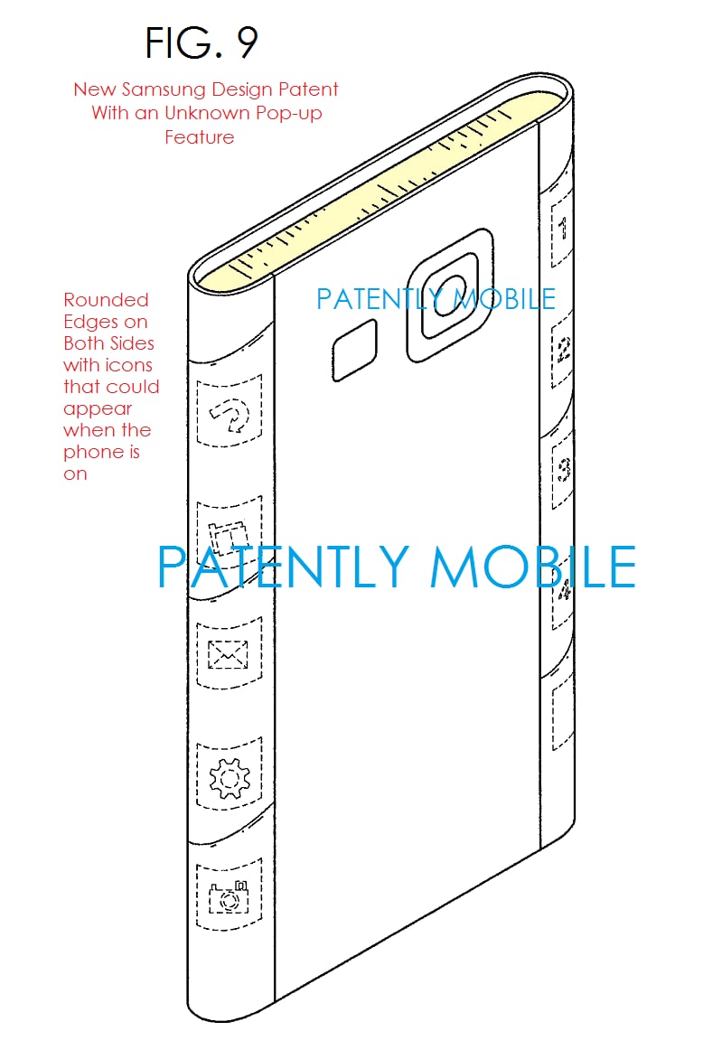 Samsung brevetta il display di Galaxy S Edge, e forse anche qualcos&#039;altro