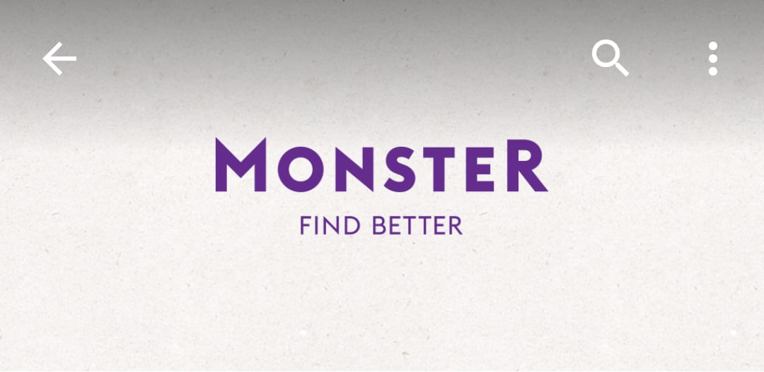 Cercare lavoro con Android: Monster (foto)