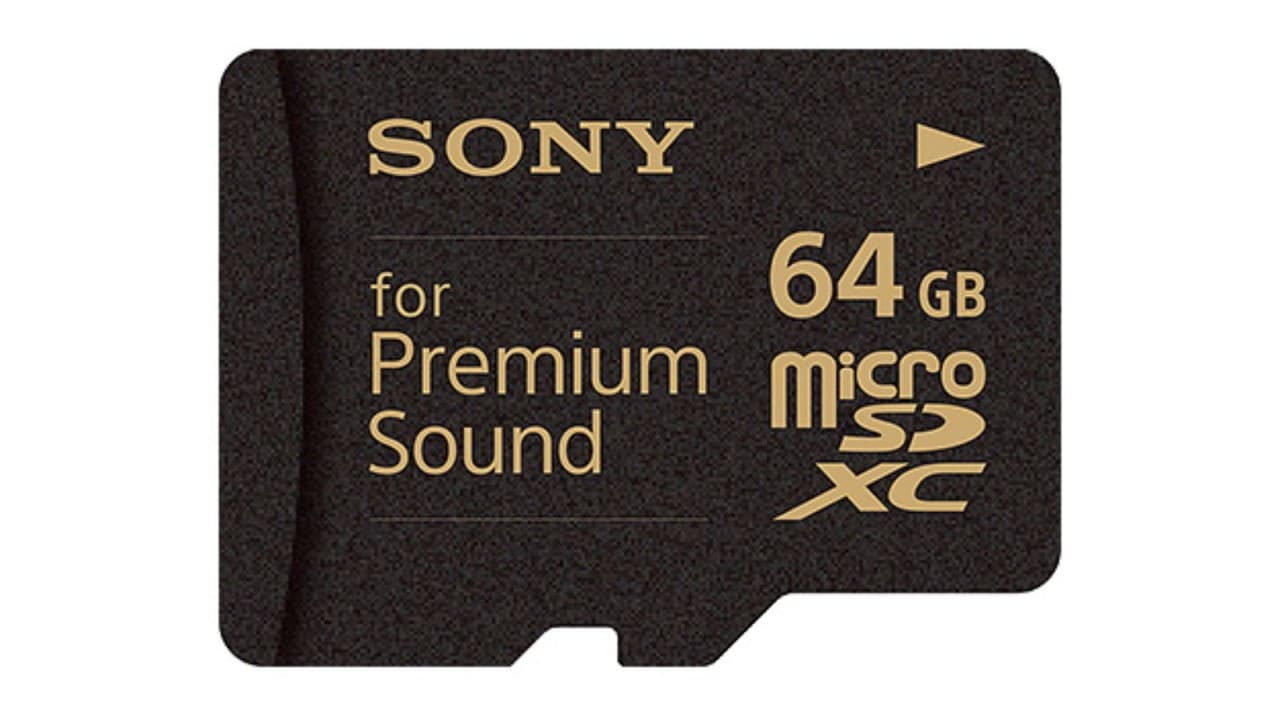 Sony presenta la MicroSD per audiofili