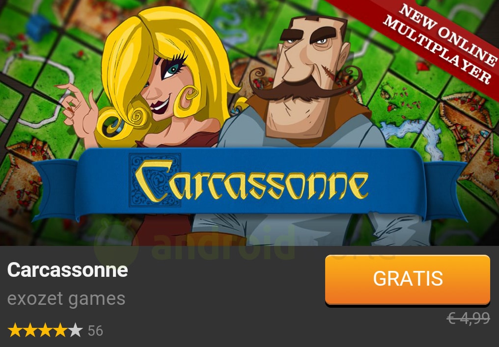 Carcassonne è l&#039;App gratuita del giorno su Amazon App-Shop