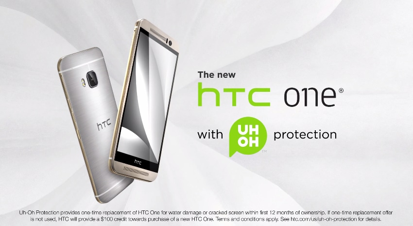 HTC Uh Oh: negli USA una garanzia totale di un anno su One M9 (ed un simpaticissimo video)