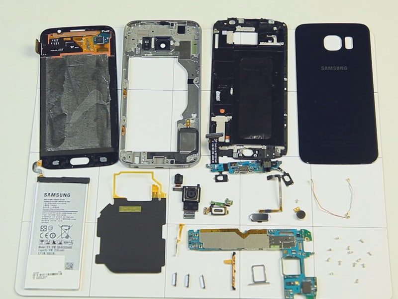 Samsung Galaxy S6 smontato su iFixit: confermata la difficoltà a rimuovere la batteria (video)