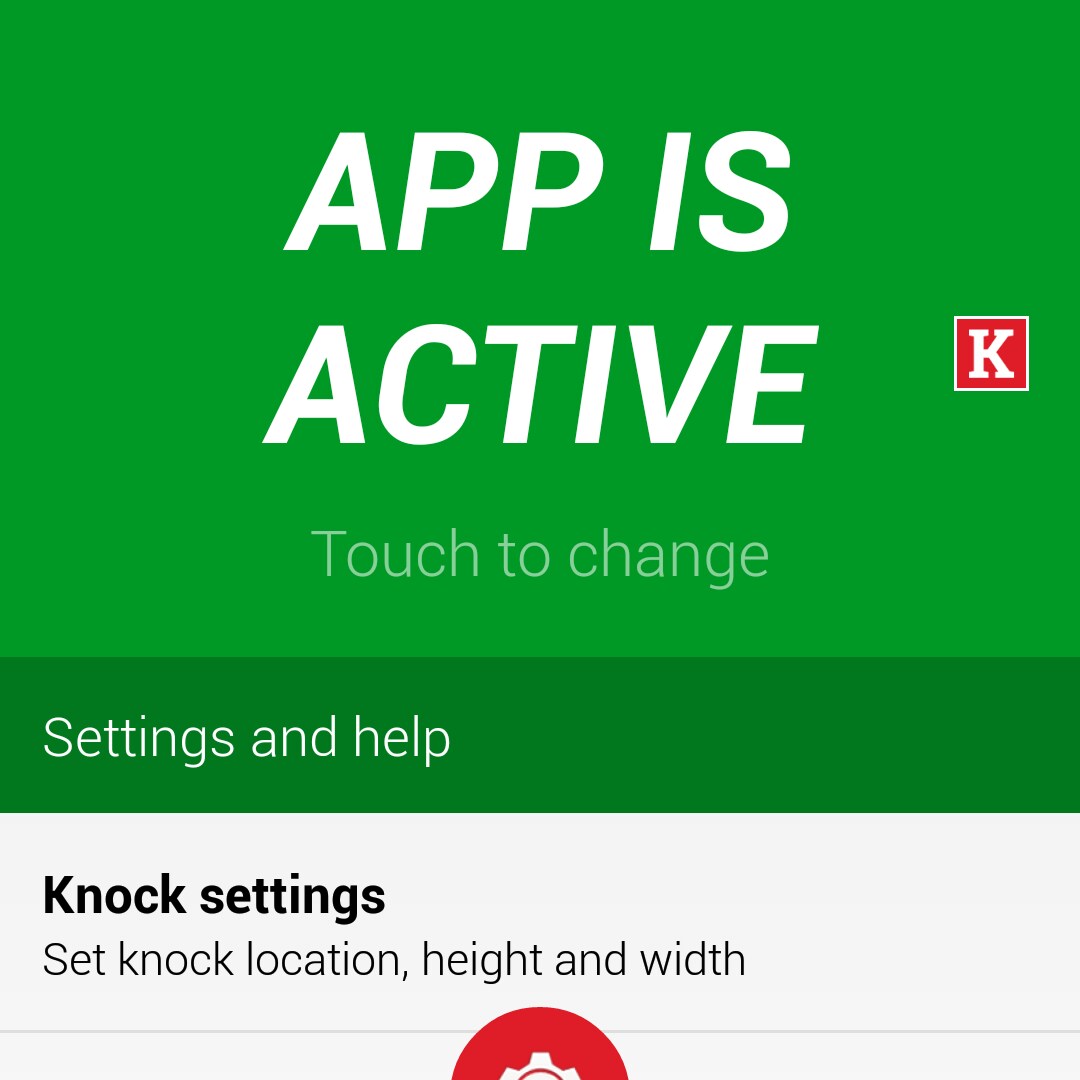 Spegnere lo schermo del dispositivo con un doppio tocco sul display: Knock Lock (foto)