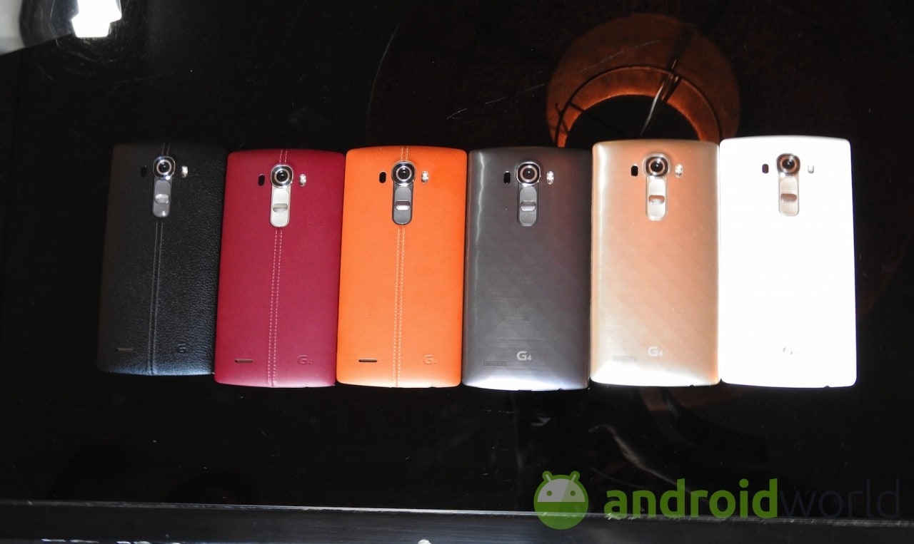 LG G4 in pre-ordine su ePRICE in tanti colori diversi