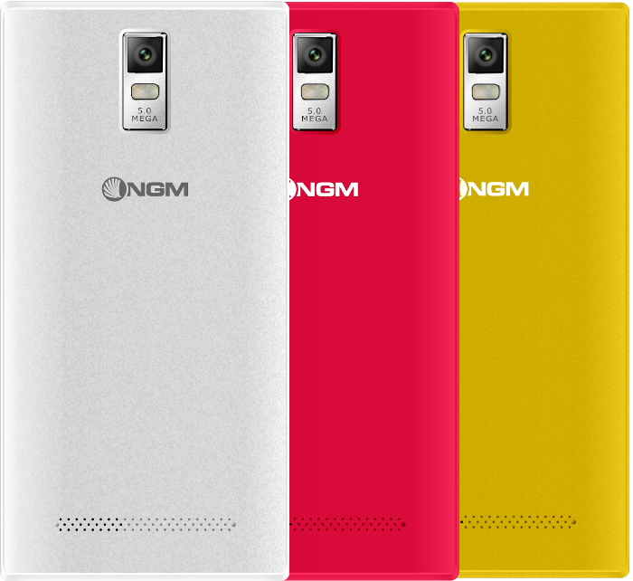 NGM presenta 5 smartphone Dynamic: Now, Time, Spirit, Jump Color e Jump L Color (foto)