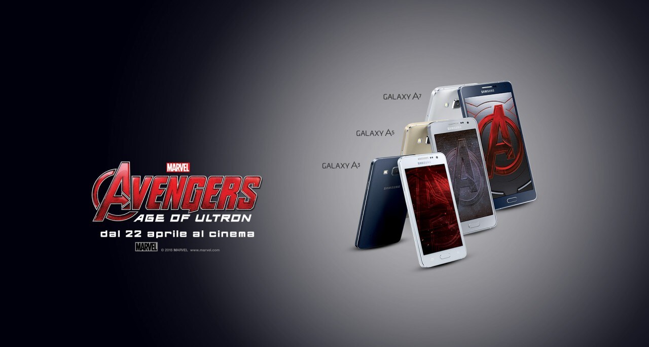 Acquistate un Galaxy A e guardate Avengers: Age of Ultron