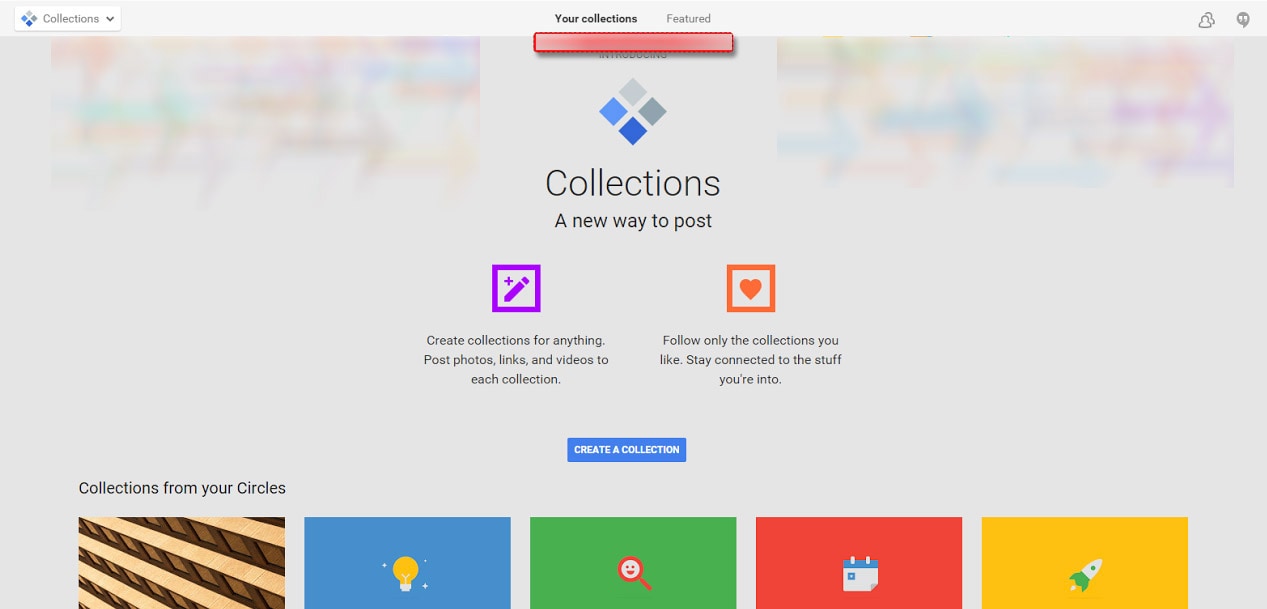 Le Collection di Google+ potrebbero arrivare già da domani