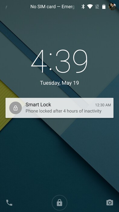 Smart Lock ora vi avvisa quando blocca lo schermo dopo 4 ore di inattività