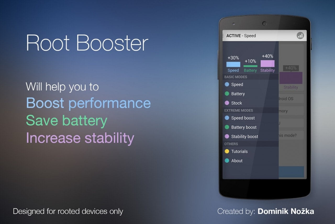Ottimizzare le prestazioni dello smartphone con Root Booster (foto)