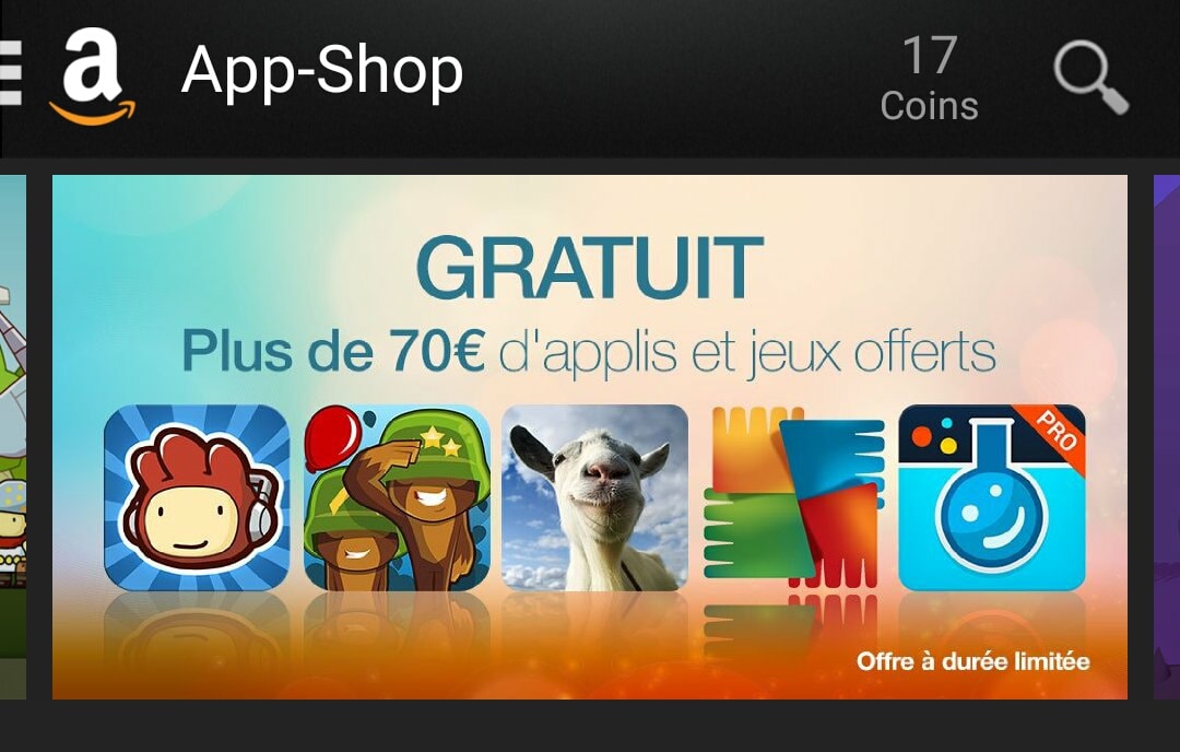Amazon ci regala oltre 70€ di app e giochi, e c&#039;è anche Goat Simulator gratis