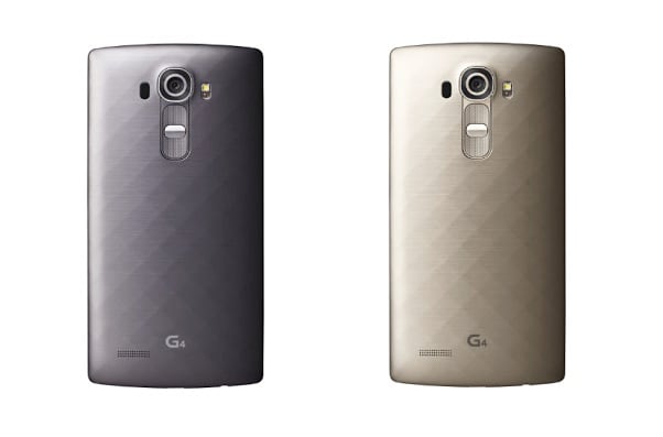 LG lancia un G4 con back cover in metallo, in India