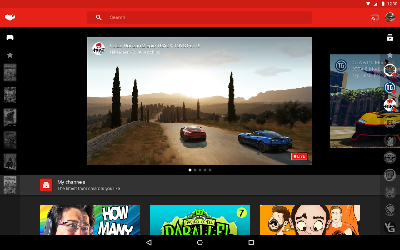 YouTube Gaming disponibile sul Play Store, forse a breve con broadcasting da Android (foto e video)