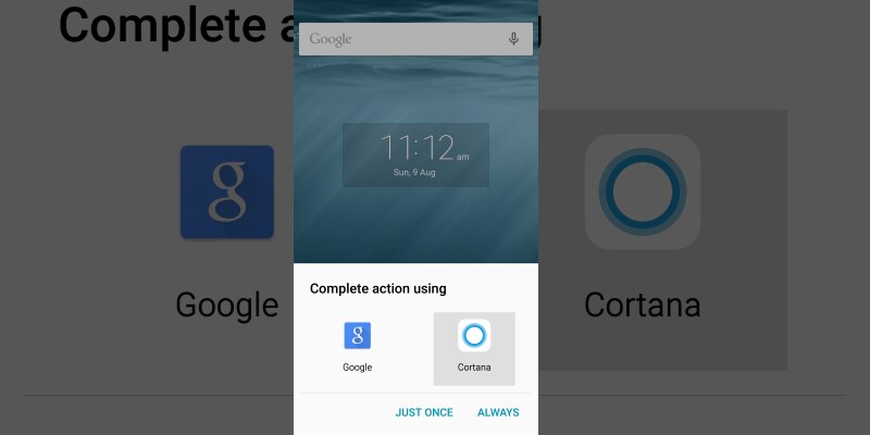 L&#039;ultimo aggiornamento di Cortana per Android vuole fare le scarpe a Google Now