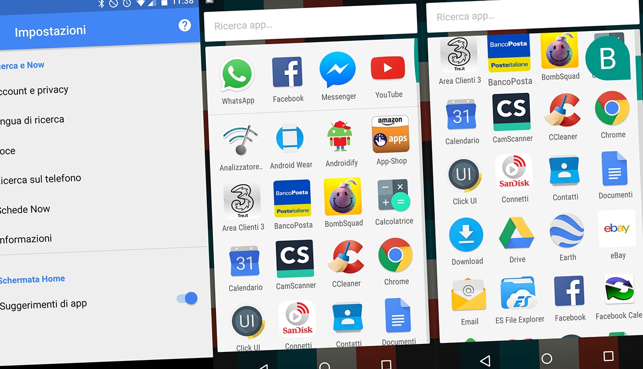 Android N forse dirà addio allo storico app drawer