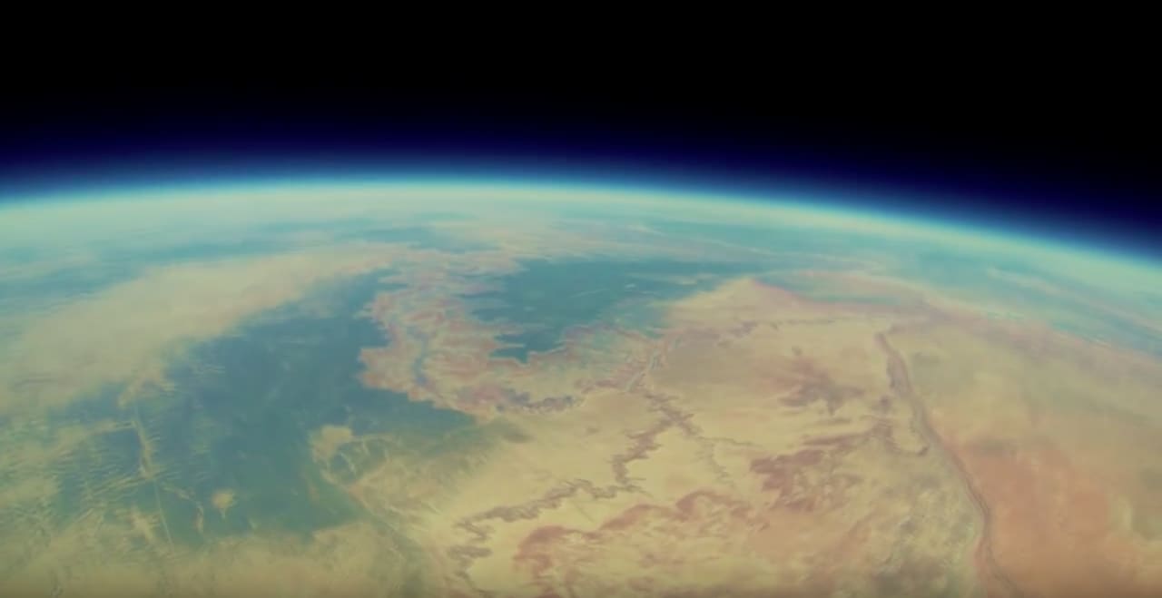 GoPro e Galaxy Note 2 insieme per riprendere il Gran Canyon dalla stratosfera (video)