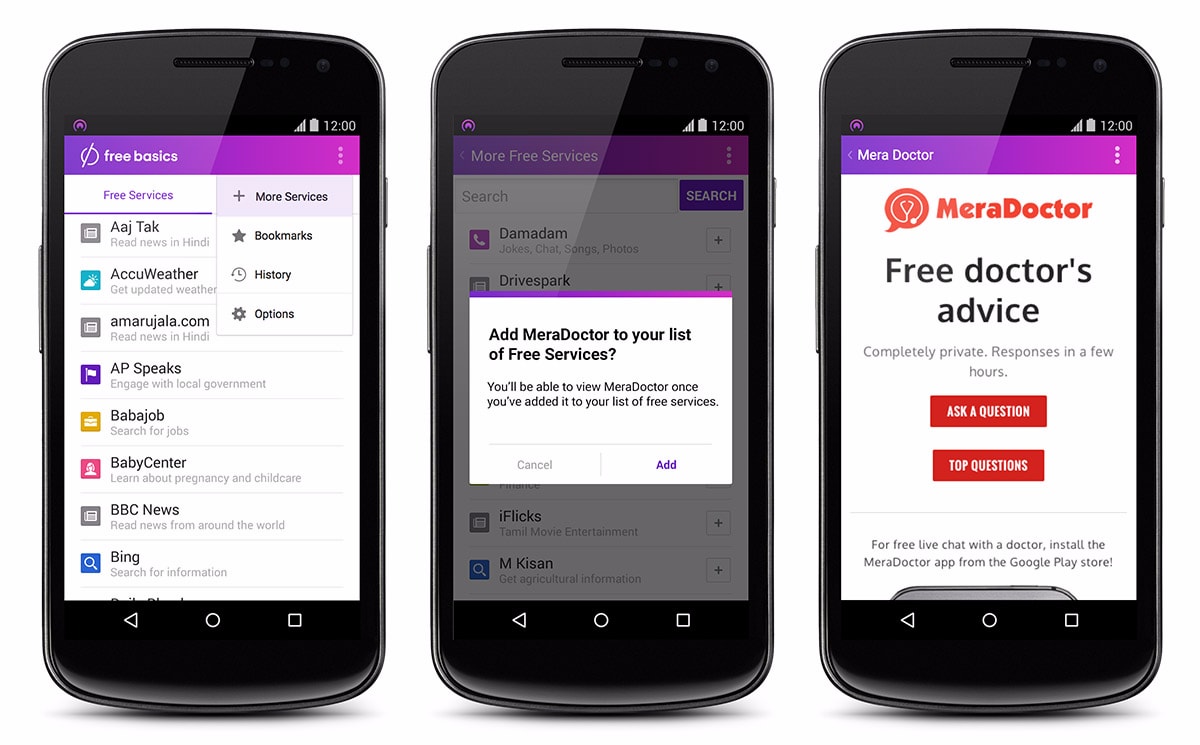 Free Basics by Facebook: ecco il nuovo nome per sito ed app di Internet.org